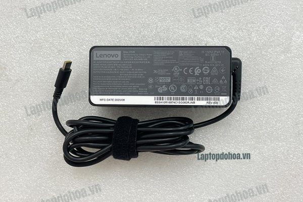 sạc laptop lenovo 65w type c zin chữ nhật