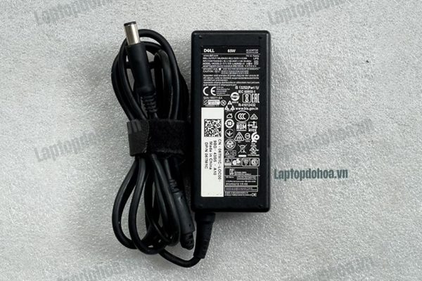 Sạc laptop Dell 65w kim lớn zin