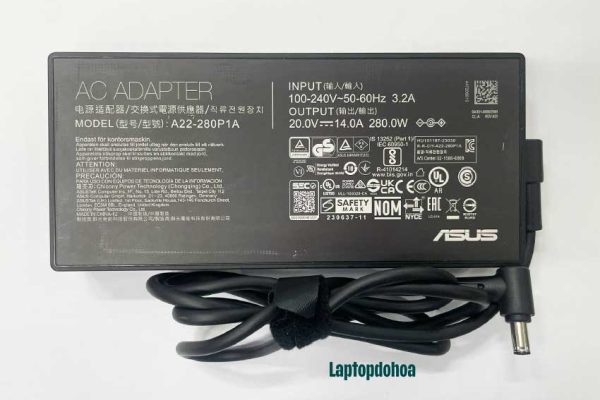 sạc laprop asus 280w kim lớn chính hãng
