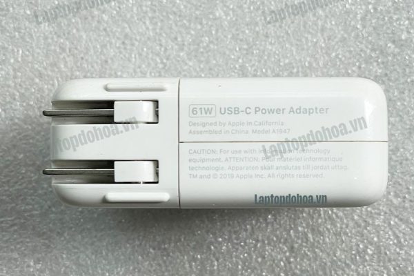 sạc zin laptop macbook 61w kèm cáp