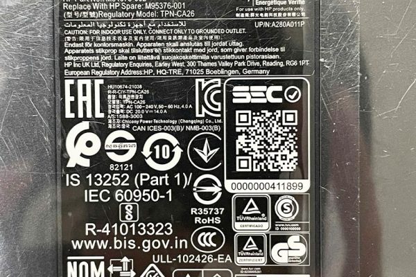 sạc laptop zin hp 280w oval kim nhỏ