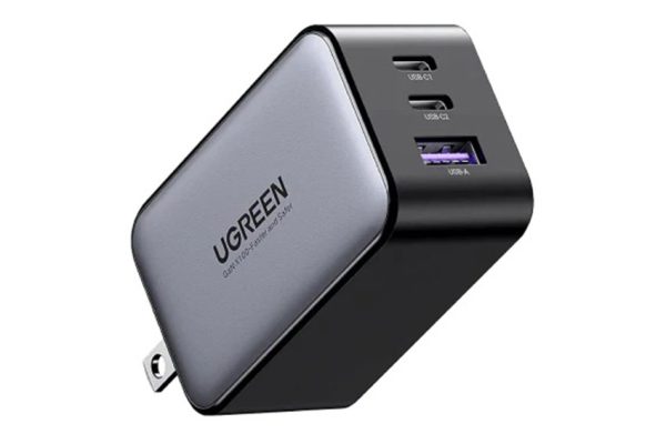 sạc tường 3 cổng usb 65w green gan