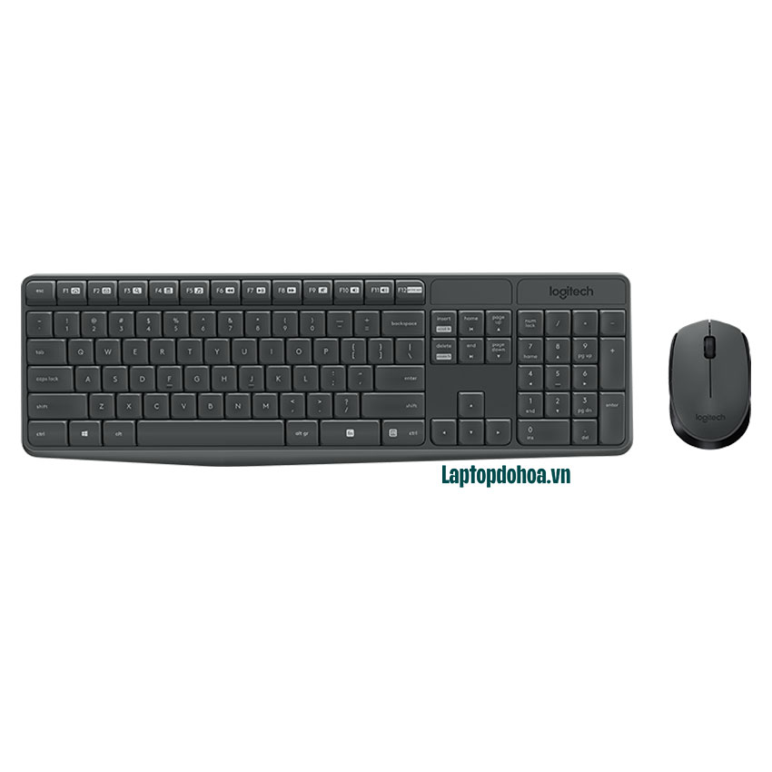 combo chuot ban phím khong day logitech mk235