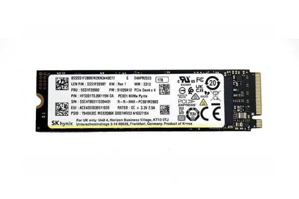Ổ cứng SSD SK Hynix PC801 1TB PCle Gen 4.0 x 4 NVMe M.2